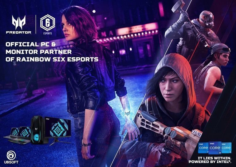 Ubisoft y Acer renuevan su asociación para el circuito global de Esports Rainbow Six de Tom Clancy